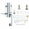 Sure-Loc Hardware Sure-Loc Hardware Tulip Privacy Knobset, Satin Stainless TL102 32D - alternate 2